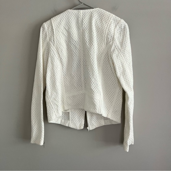 NEW Generation Love Duncan Eyelet Moto Zip Jacket Women's Size Small - Picture 9 of 9